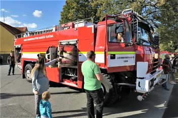 Zásahové vozidlo CAS 30 Tatra 815 Sboru dobrovolných hasičů Tlučná po generální opravě firmou ANZA z Chlumce nad Cidlinou.